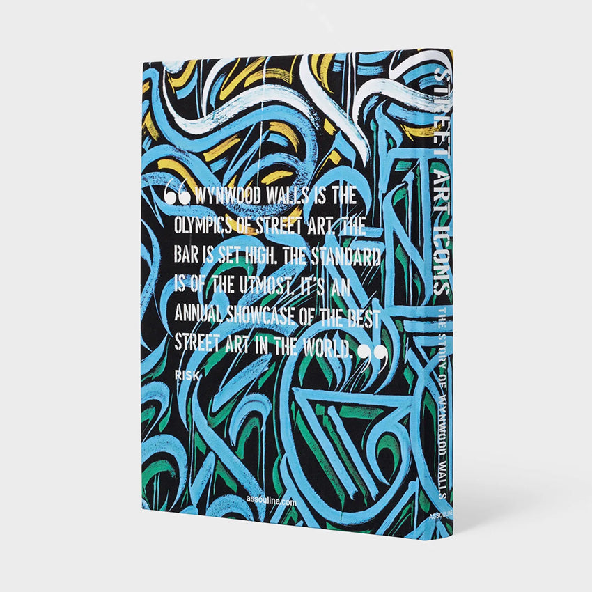 Assouline Street Art Icons Book: The Story of Wynwood Walls - Explore Urban Art History & Culture | Perfect for Art Lovers, Coffee Table Decor, and Gift Ideas