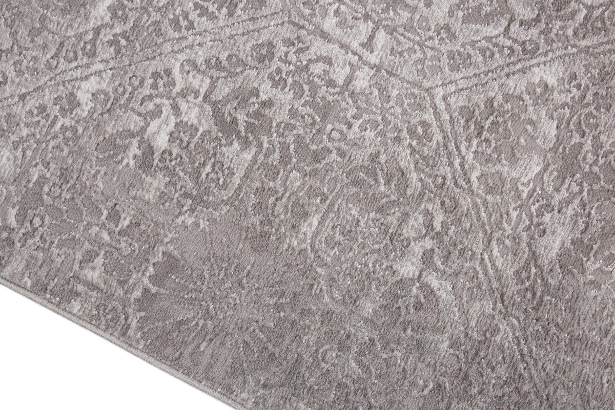 8x11 Grey Area Rug - Soft Plush Living Room Carpet for Bedroom, Home Decor & Cozy Floor Covering
