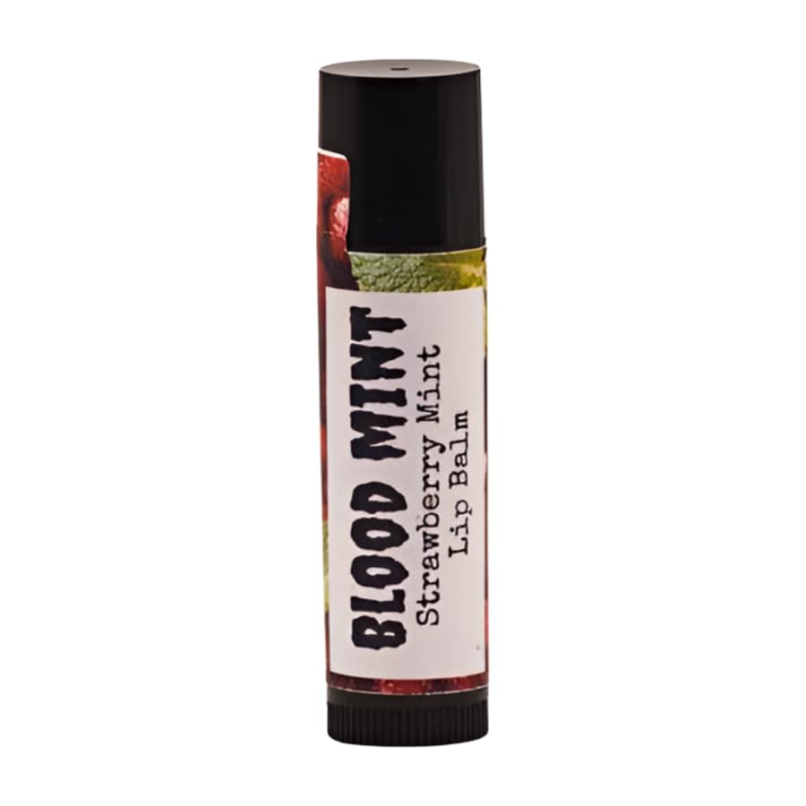 Blood Mint Lip Balm - Moisturizing & Long-Lasting Lip Care for Dry & Chapped Lips - Perfect for Winter, Outdoor Activities & Daily Hydration