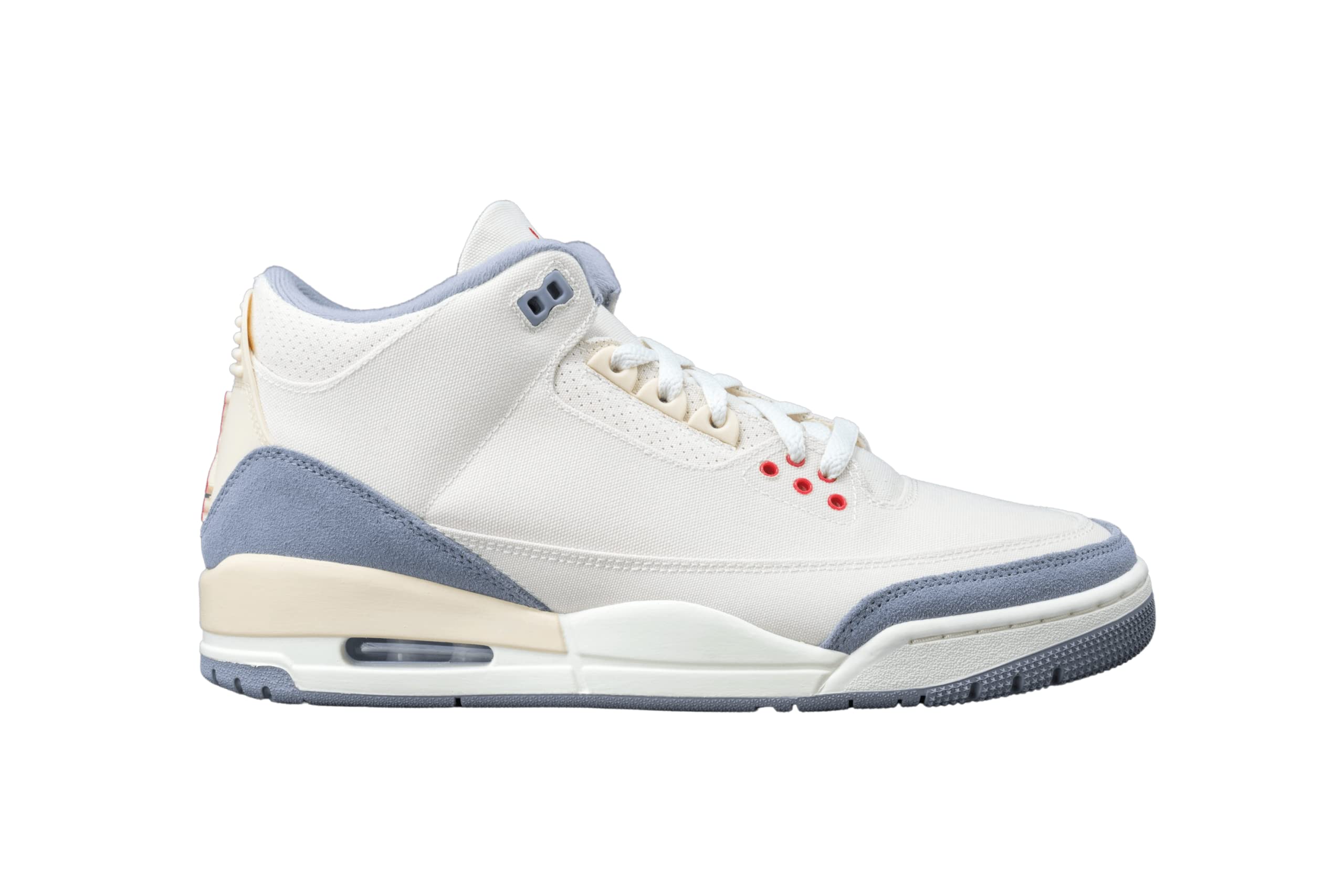 Nike Air Jordan 3 Retro Muslin Men's Basketball Shoes DH7139-100 - Premium White & Cement Grey Sneakers for Casual Wear, Street Style & Basketball Games