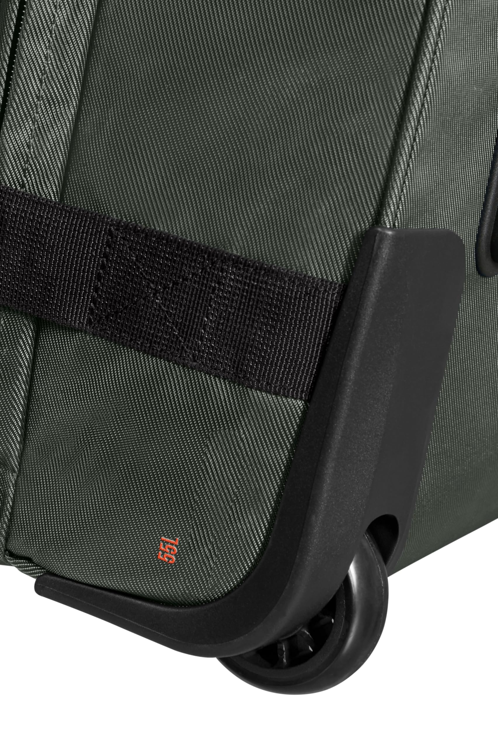 American Tourister Unisex Urban Track Travel Backpack - 55L (55cm) Dark Khaki Green Carry-On Luggage for Business Trips, College & Weekend Getaways