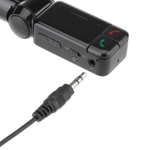 Bluetooth FM Transmitter for Car - Hands-Free Calling, USB Charger, AUX & MP3 Player - Wireless Car Kit for Music Streaming & Phone Calls While Driving