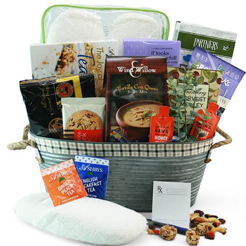 Doctor in the House Get Well Gift Basket - Thoughtful Care Package for Hospital Patients, Recovery & Cheering Up Loved Ones - Perfect for Birthdays, Holidays & Get Well Soon Wishes