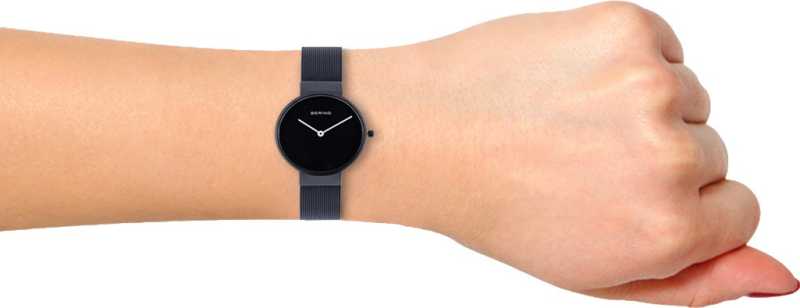 BERING 14531-122 Classic Black Analog Women's Watch - Elegant Timepiece for Business, Casual & Formal Occasions