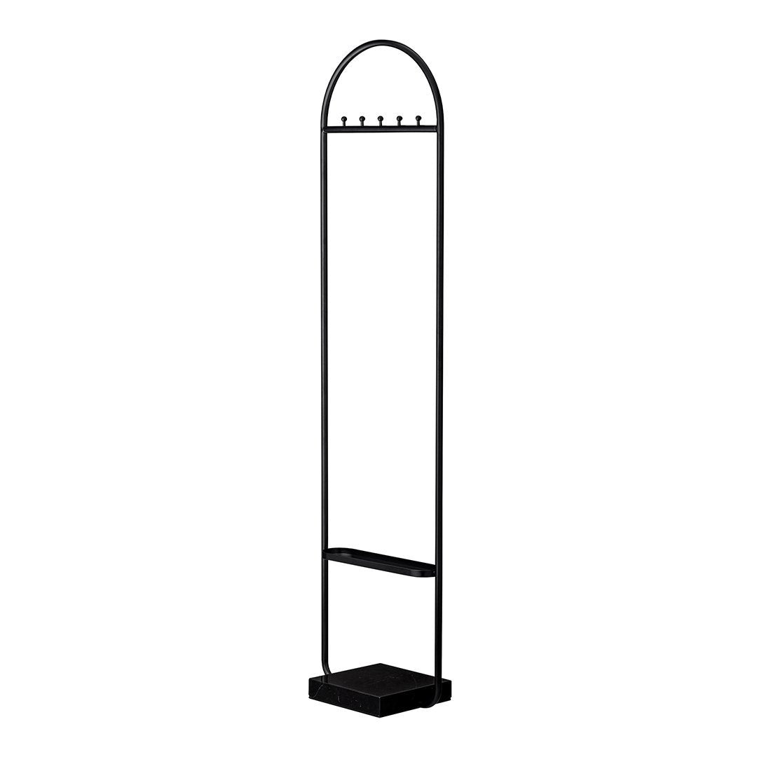 Angui Clothes Rack - Heavy Duty Garment Rack with Wheels, Adjustable Height Clothing Rack for Bedroom, Closet, Laundry Room, and Drying Clothes
