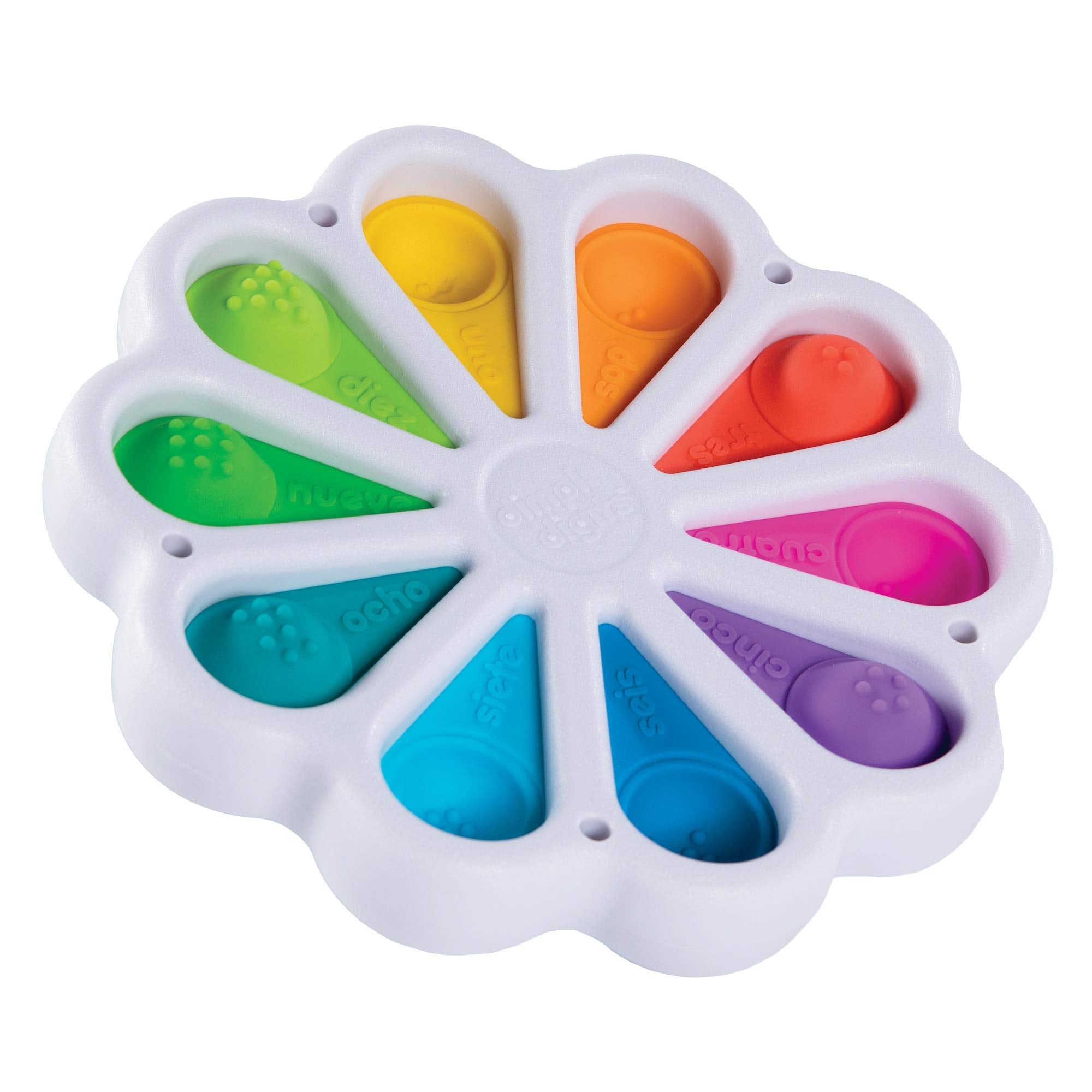 Dimpl Digits - Interactive Baby Sensory Toy for Fine Motor Skills Development - Perfect for Playtime, Learning & Travel