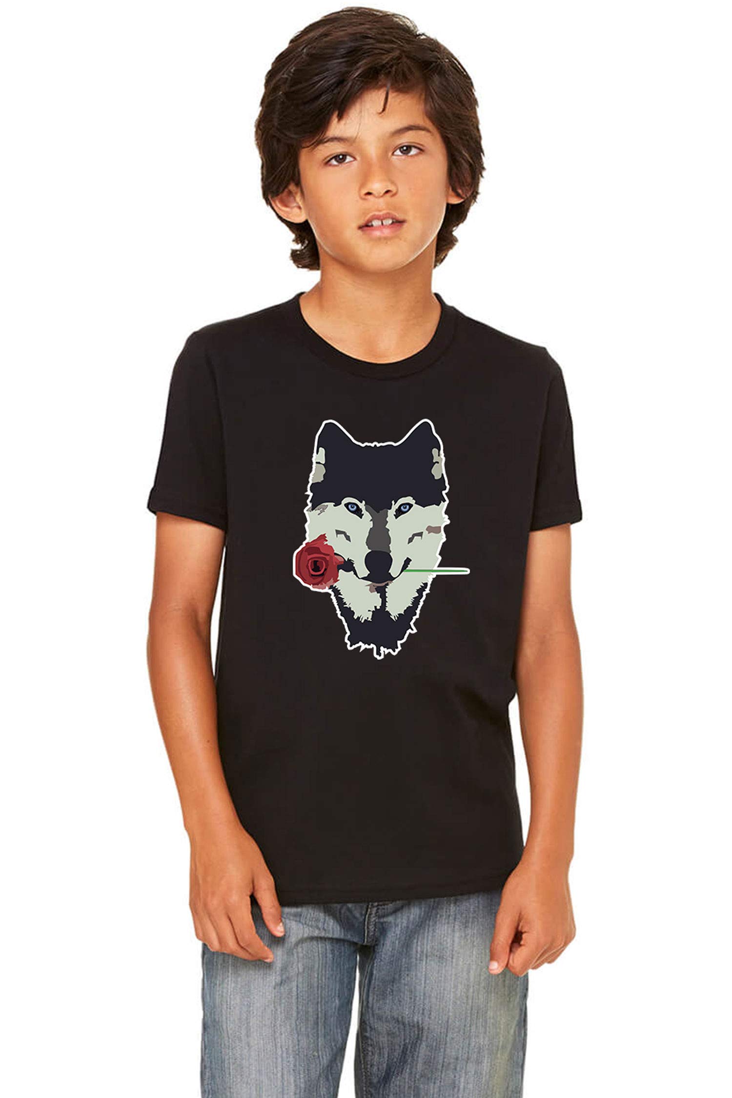 One Stop Nails Kids T-Shirt for Boys - Black Cotton Graphic Tee for Playdates, School & Casual Wear