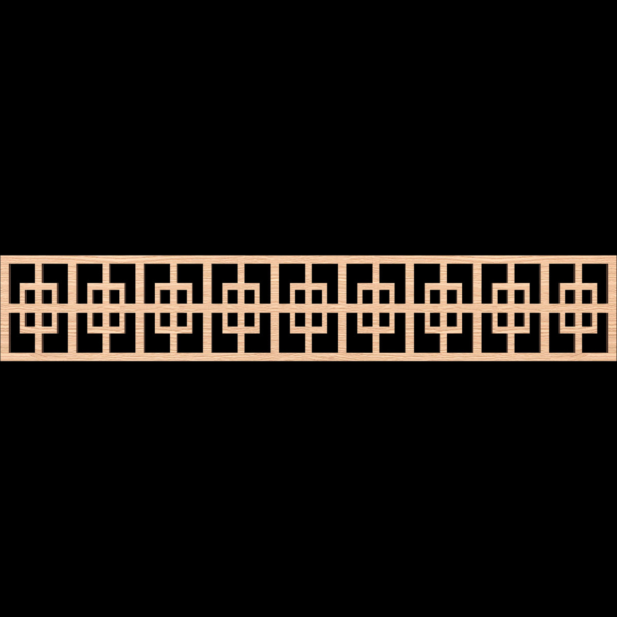 Cambridge Fretwork Moulding - Decorative Wood Trim for Home & Furniture | Perfect for DIY Projects, Wall Paneling, and Cabinet Accents