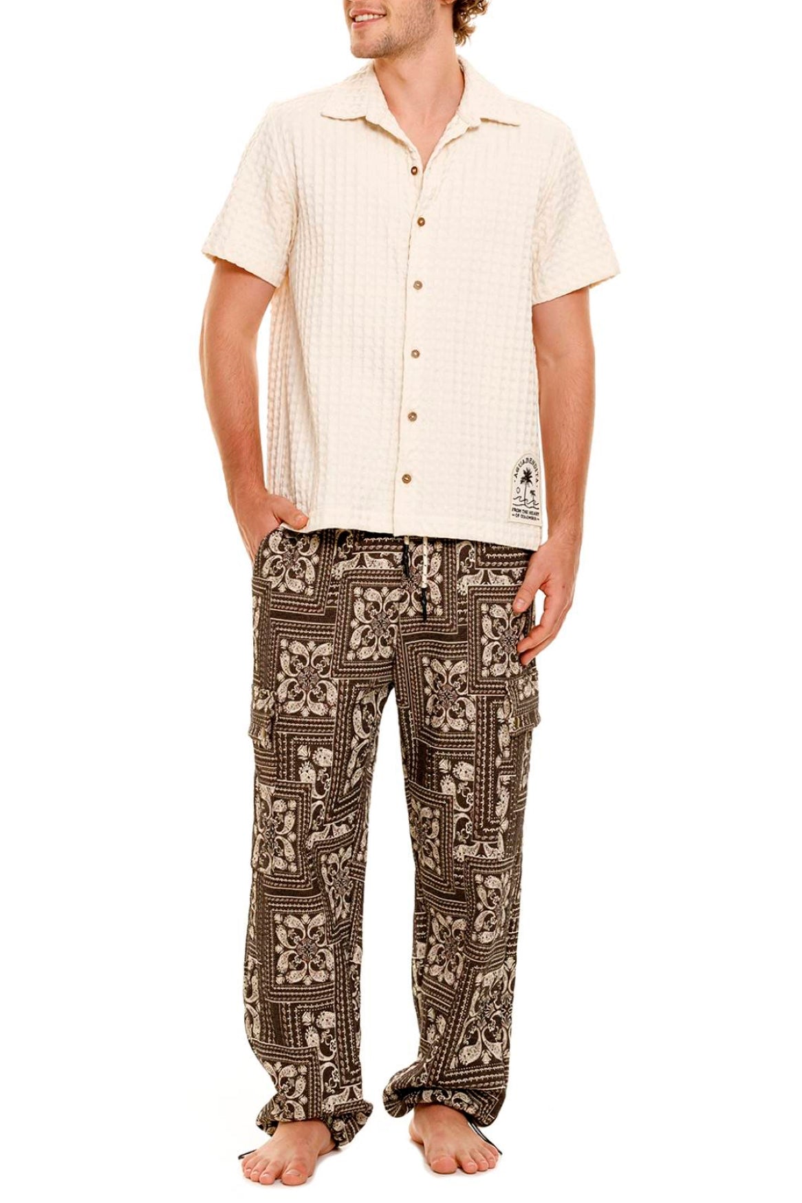 Cipres Jack Shirt 14262 - Men's Casual Button Down Shirt with Comfort Fit for Office, Dating & Outdoor Activities