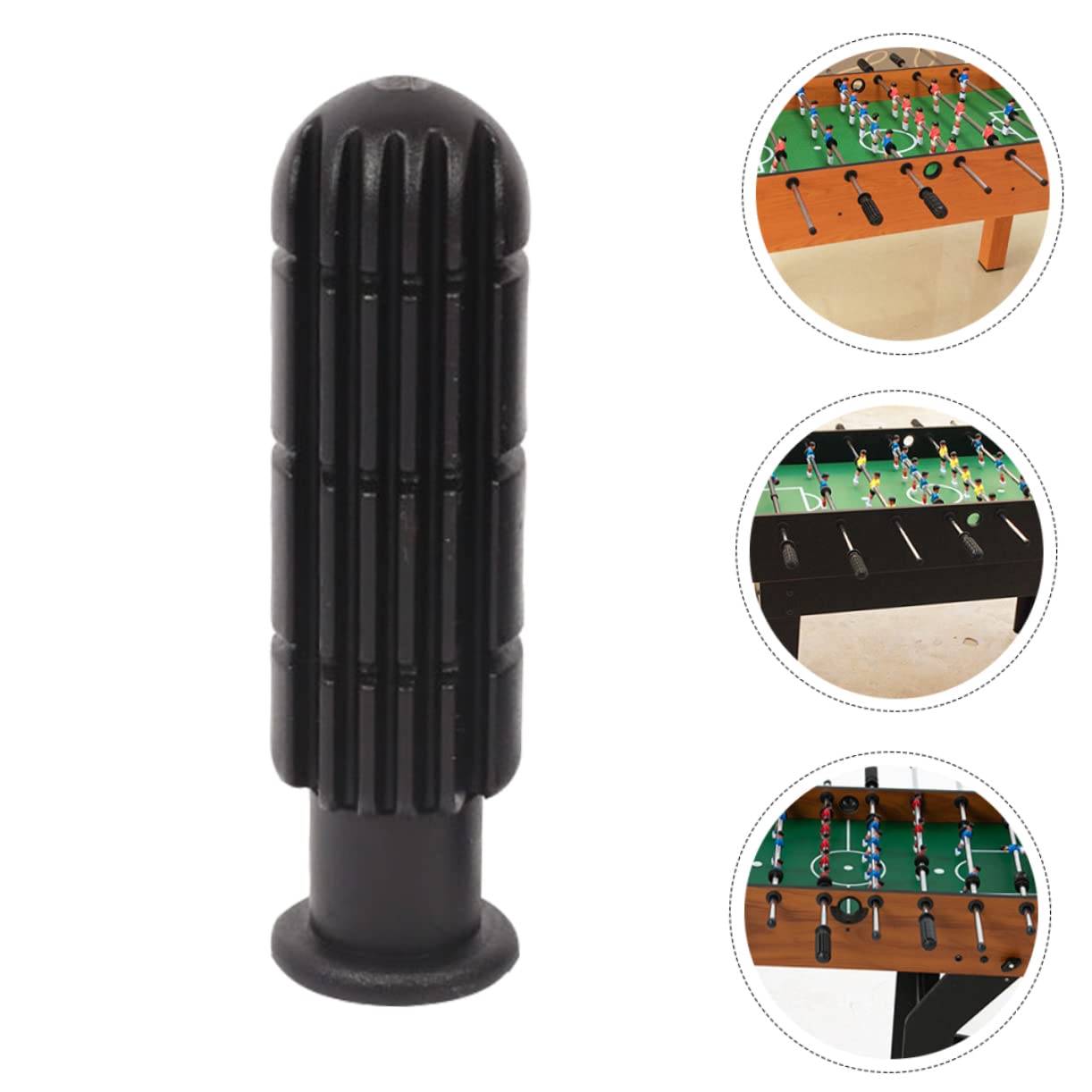 Yardwe 64-Piece Football Table Replacement Handles - Durable Plastic Foosball Table Parts for Game Room, Bar, and Home Entertainment