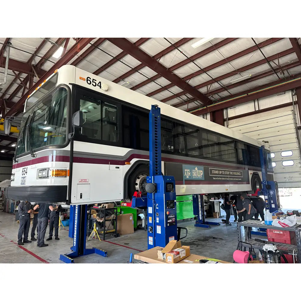 Challenger ALI Mobile Column Truck Lift CLHM 140 - Heavy Duty Vehicle Lift for Auto Repair Shops & Garages - Perfect for Lifting Trucks, SUVs, and Commercial Vehicles