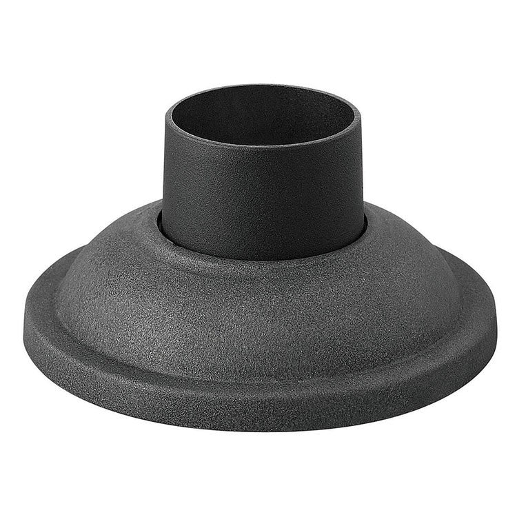 7 Inch Aluminum Plain Pier Mount Base - Heavy Duty & Weatherproof for Outdoor Security Cameras & Lighting Fixtures