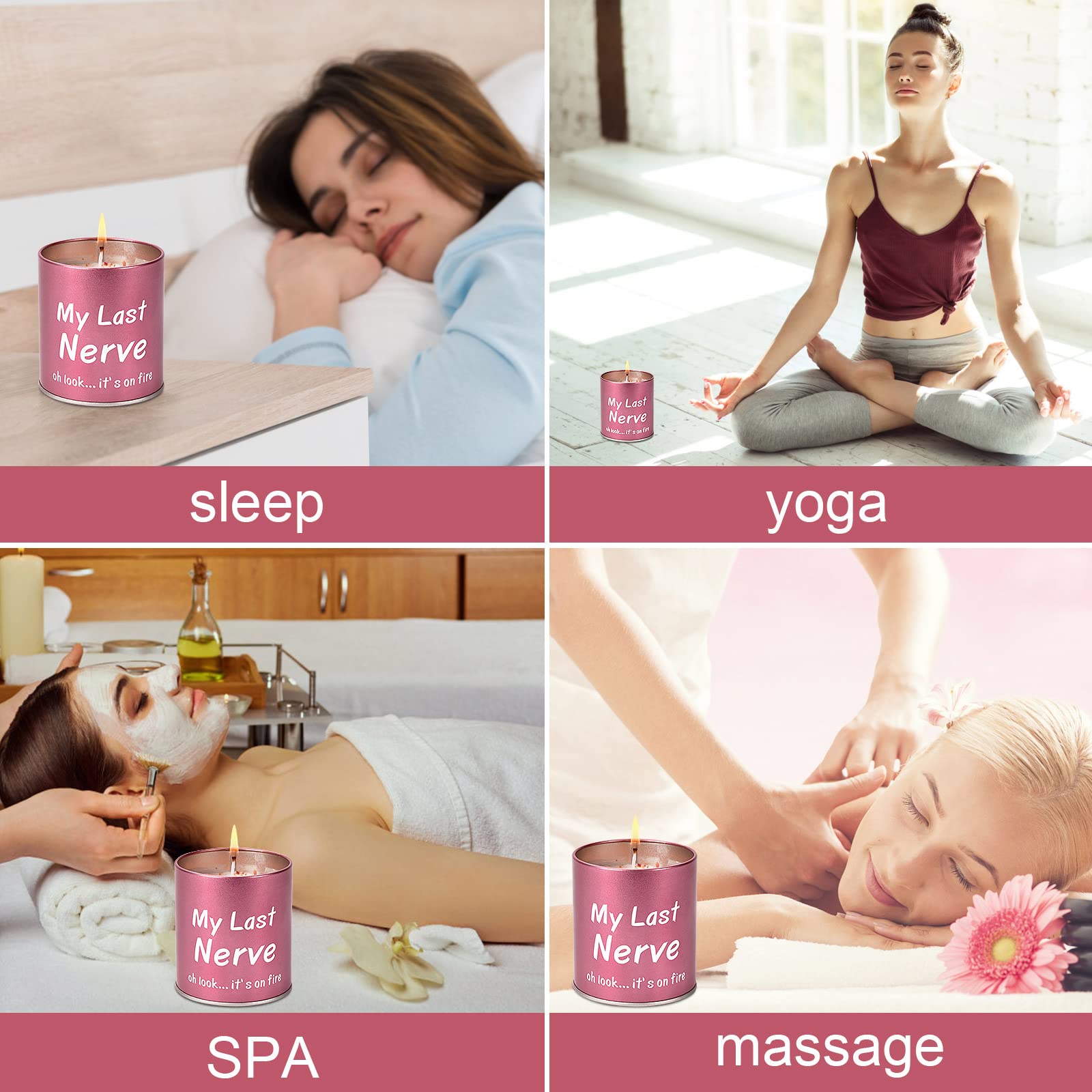 Funny & Unique Birthday Gifts for Women - Scented Candles for Mom, BFF, Girlfriend, Sister - Perfect for Mother's Day & Christmas - Relaxing Aromatherapy for Home, Office & Spa