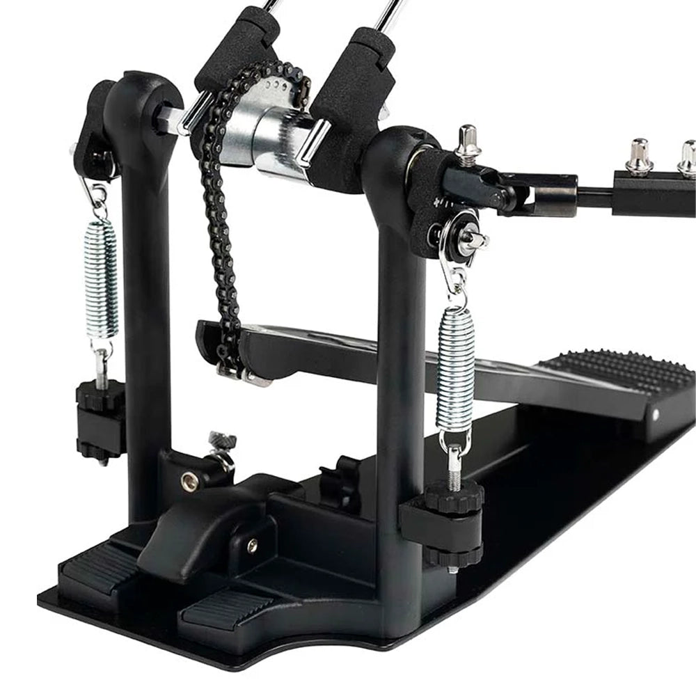 DW 2000 Series Double Bass Drum Pedal - Professional Drum Kit Accessory for Live Performances & Studio Recording