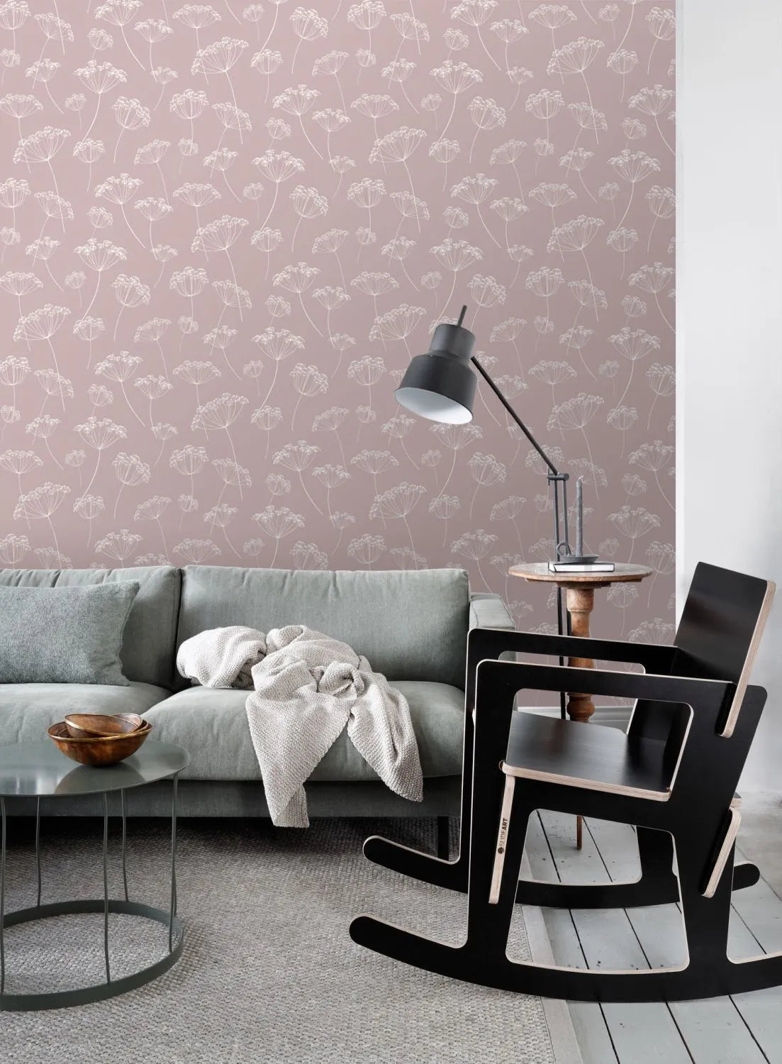 Scandi Cool Dandelion Tails - Nordic Style Home Decor for Living Room & Bedroom - Perfect for Boho Chic Interior Design