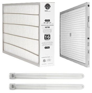 Lennox X8796 Replacement Filter Maintenance Kit for PCO16-28 Healthy Climate PureAir Air Cleaners – Compatible with HVAC Systems, Improves Indoor Air Quality for Homes & Offices