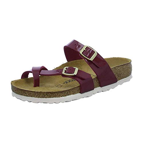 Birkenstock Women's Mayari Sandals - Comfortable Leather Footbed Sandals for Women | Casual Summer Shoes for Walking, Beach & Outdoor Activities