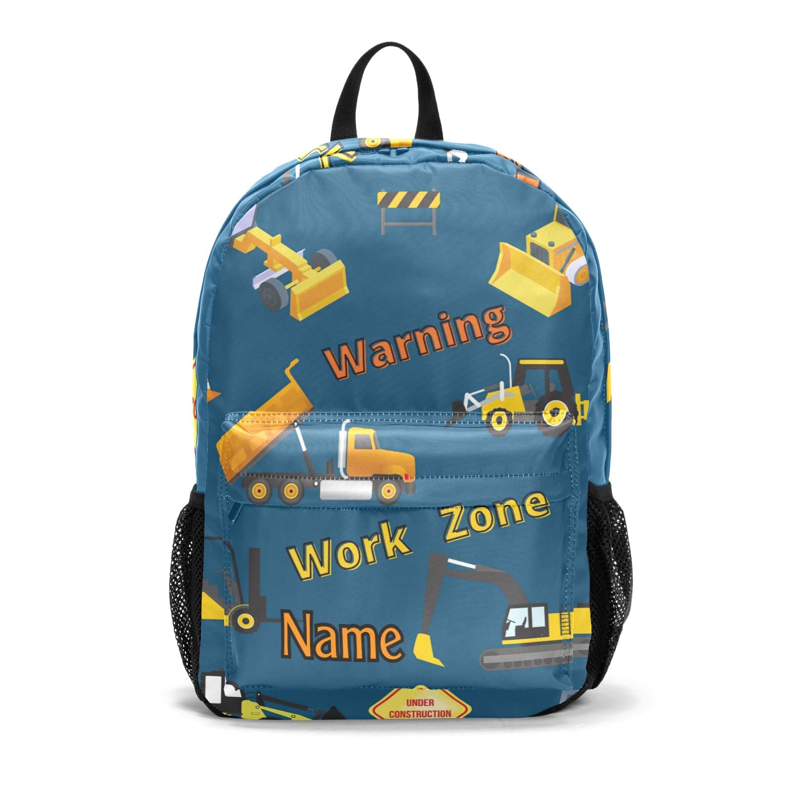 Custom Personalized Truck Tractor Backpack with Name - Durable Bookbag for School, Work & Travel - Laptop Daypack for Men & Women - Perfect for Commuting, Hiking & Outdoor Adventures