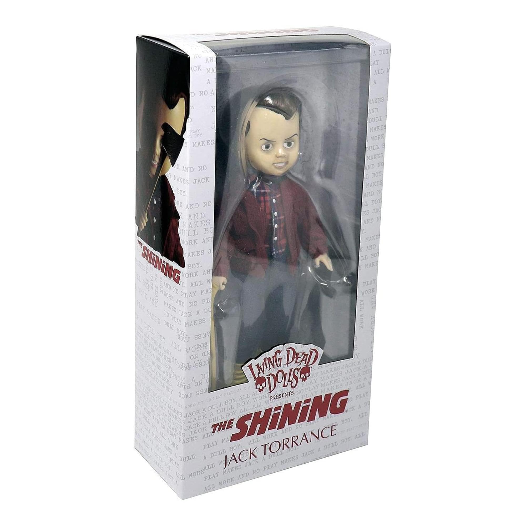 Mezco Living Dead Dolls The Shining Jack Torrance Action Figure - 12cm x 25cm Horror Collectible - Perfect for Halloween Decor & Stephen King Fan Collections