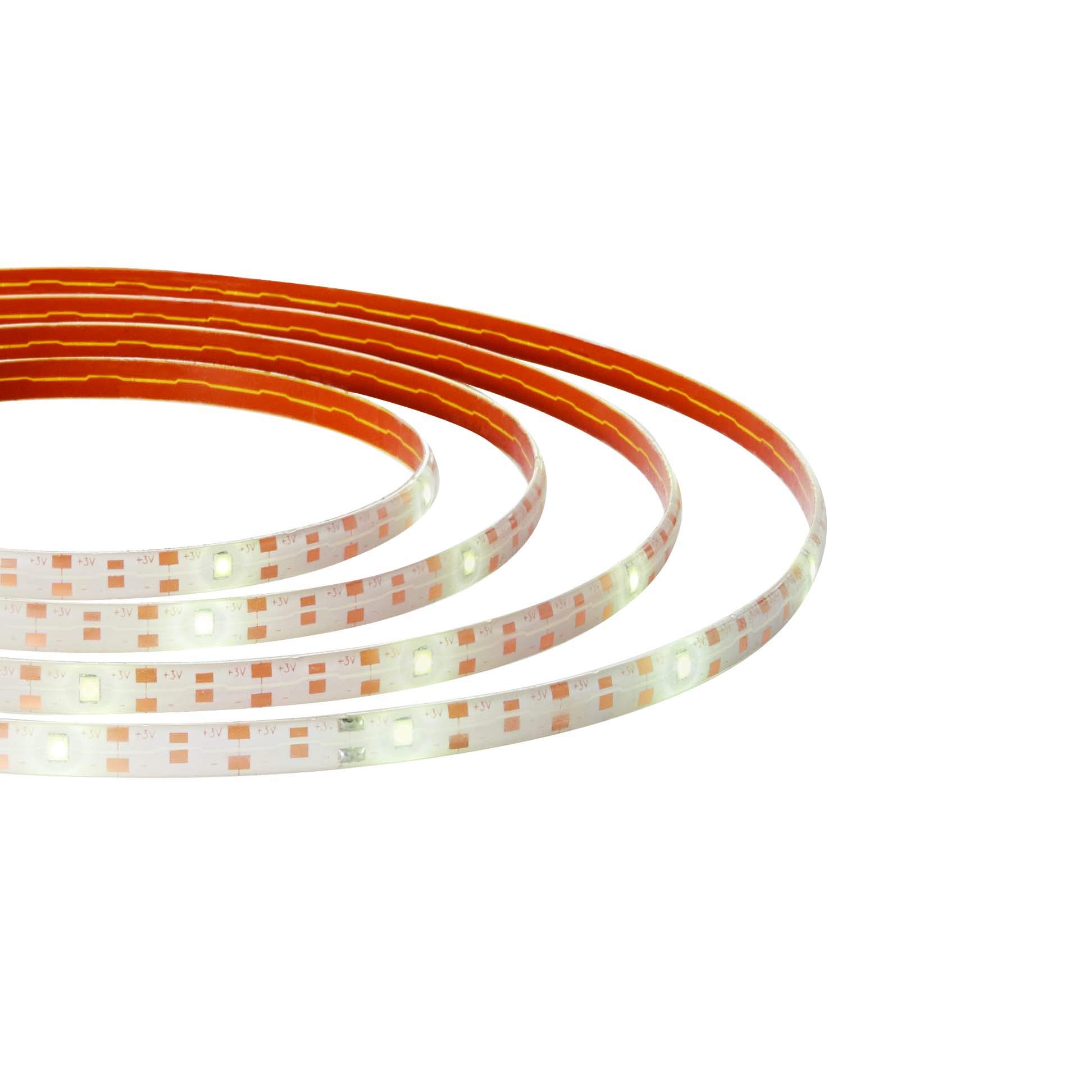 16ft Solar Tape Lights Waterproof - Deck Impressions Weatherproof LED Strip with Still/Flashing Modes - Perfect for Outdoor Deck, Patio, Garden & Pathway Lighting