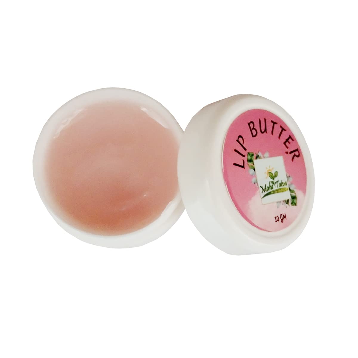 Mahi Tatva Pink Cocoa & Shea Butter Lip Balm - Organic Moisturizing Lip Care for Dry & Chapped Lips - Perfect for Winter Skincare & Daily Hydration
