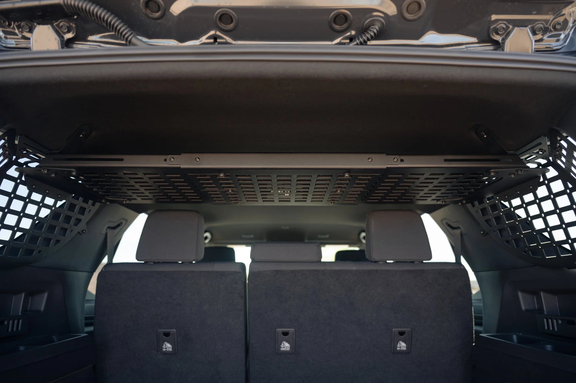 Rago Fabrication MOLLE Panel Storage Shelf for 2025+ Toyota 4Runner - Heavy Duty Vehicle Organizer for Off-Road Gear & Camping Equipment