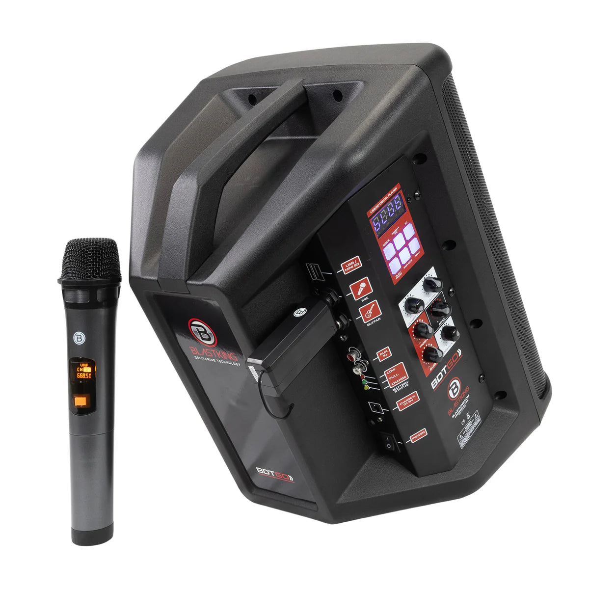 Blastking BDTGO 200W 8 Portable Bluetooth Speaker with Battery - Powerful Wireless Outdoor Speaker for Parties, Camping, Beach & Travel