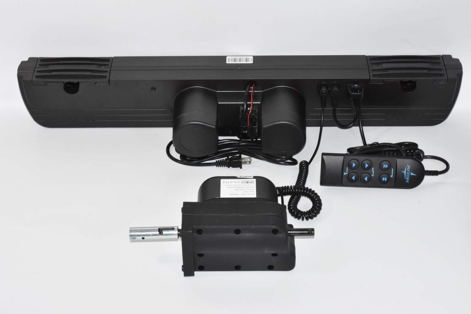 HJA3 Linear Actuator Motor for Adjustable Electric Bed Frame & Hospital Bed - Heavy Duty 12V DC Motor for Home Healthcare & Patient Care Use