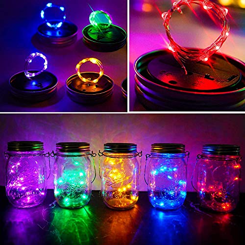 10 Pack 5 Colors Lids