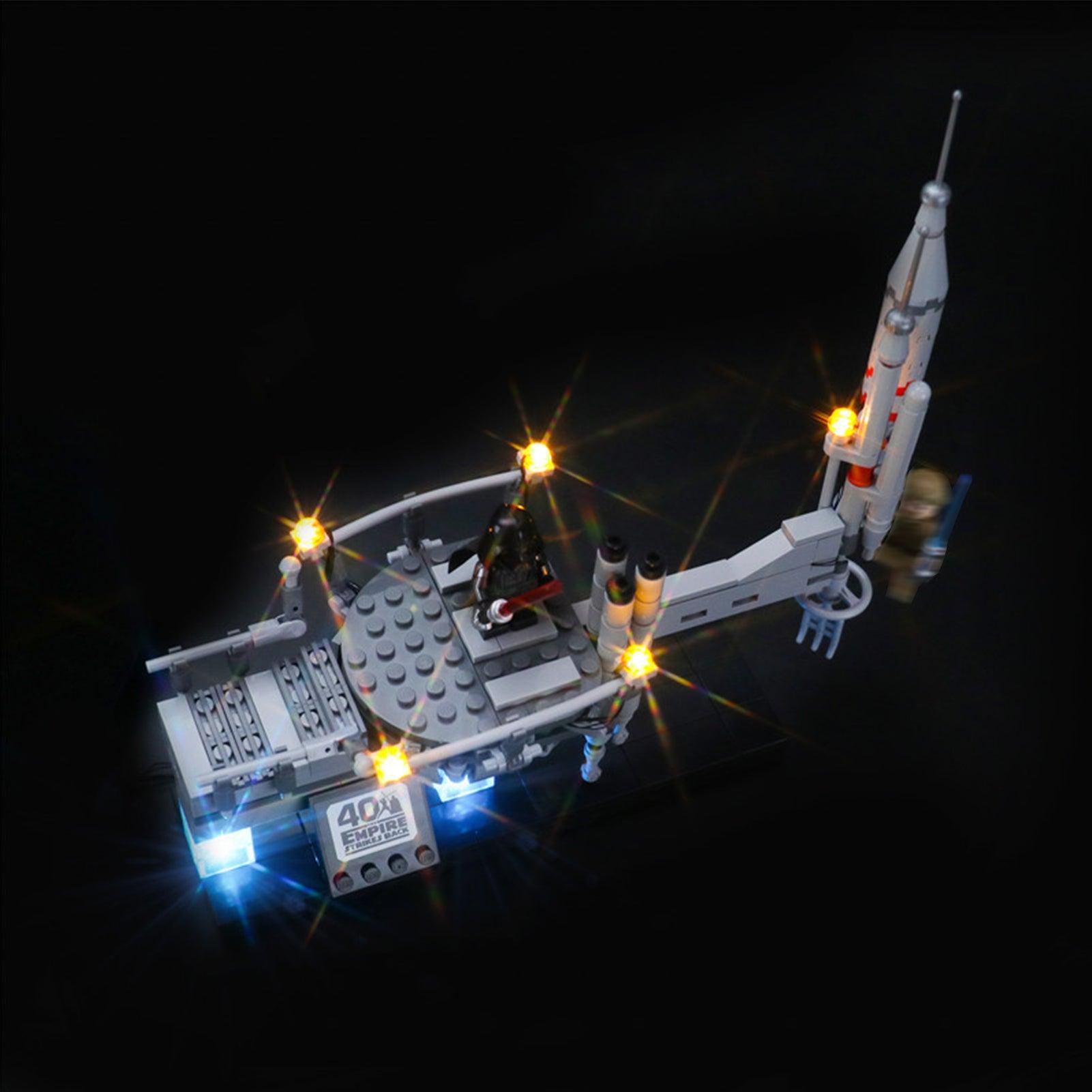 LEGO Star Wars Bespin Duel 75294 Light Kit - LED Lighting Set for Building Blocks - Perfect for Display & Nighttime Showcase