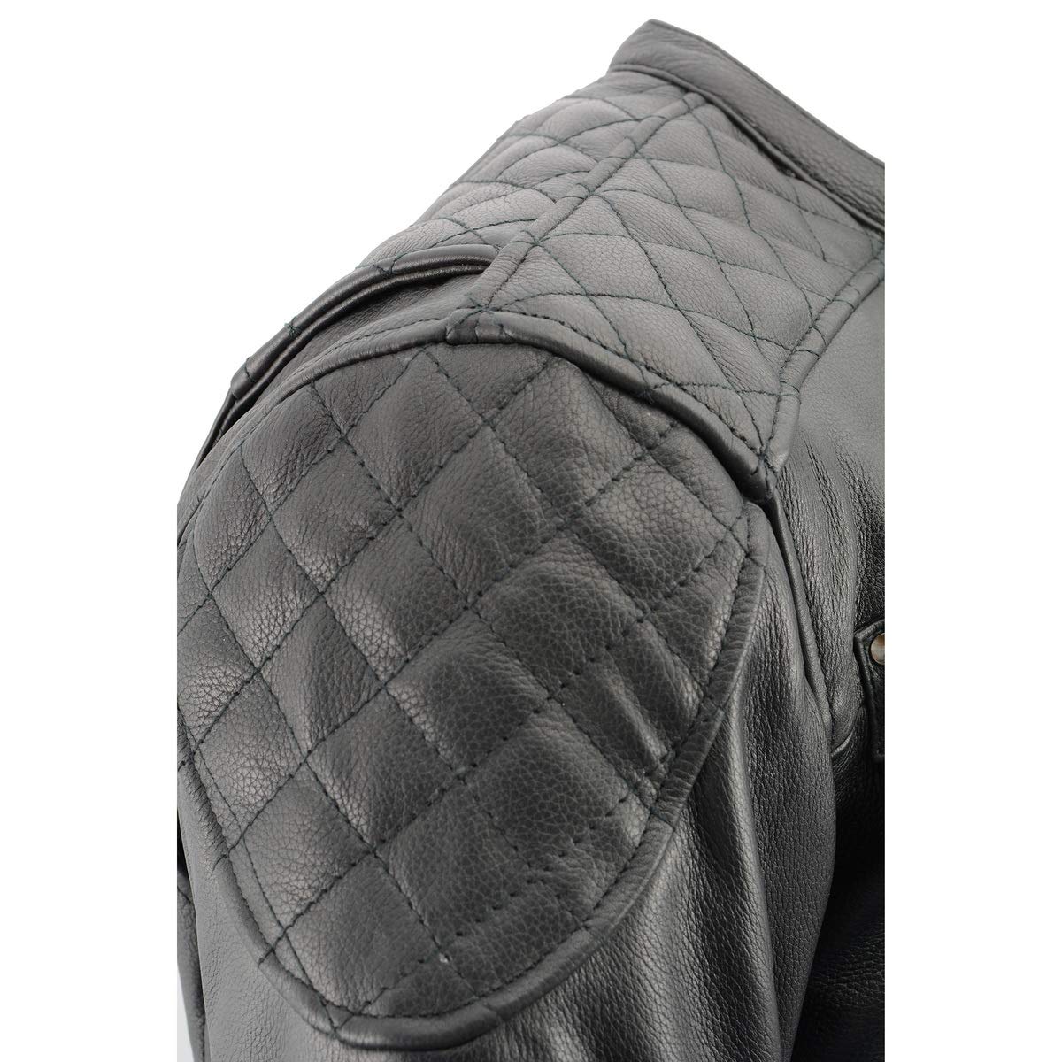 Milwaukee Men's Quilted Scooter Jacket - Windproof & Warm Winter Motorcycle Jacket for Riding, Commuting & Outdoor Activities