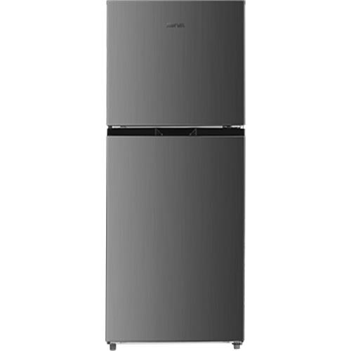 AVIVA 23.5 Inch Top Freezer Refrigerator - 11.6 Cu. Ft Energy Efficient Compact Fridge for Apartments, Dorms, Offices & Small Spaces - Stainless Steel Finish ART M116SB