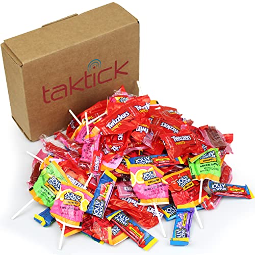 Premium Bulk Candy Pack - Jolly Ranchers & Twizzlers Individually Wrapped (2lbs) - Assorted Flavors Including Strawberry & Licorice - Perfect for Parties, Halloween Treats, Office Snacks & Gift Baskets