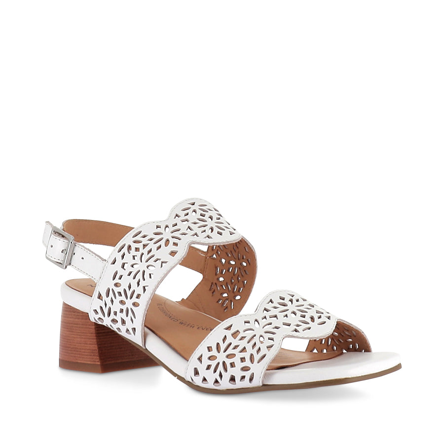 CRISSTO W White Leather Shoes for Women - Stylish & Comfortable Casual Sneakers for Walking, Running & Everyday Wear