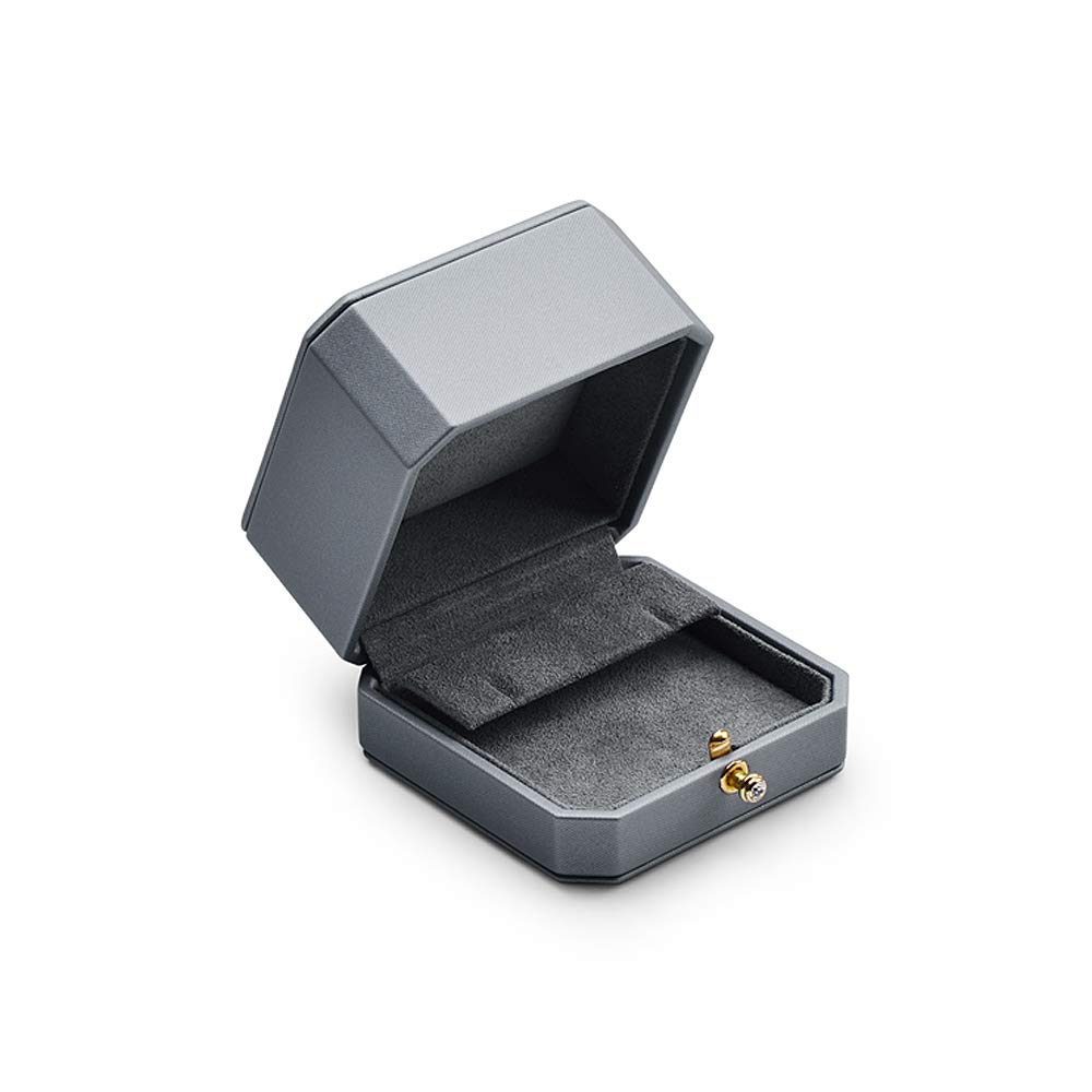 Premium Leather Jewelry Gift Box for Earrings - Elegant Birthday & Anniversary Present - Perfect for Gifting, Storage & Travel Accessories