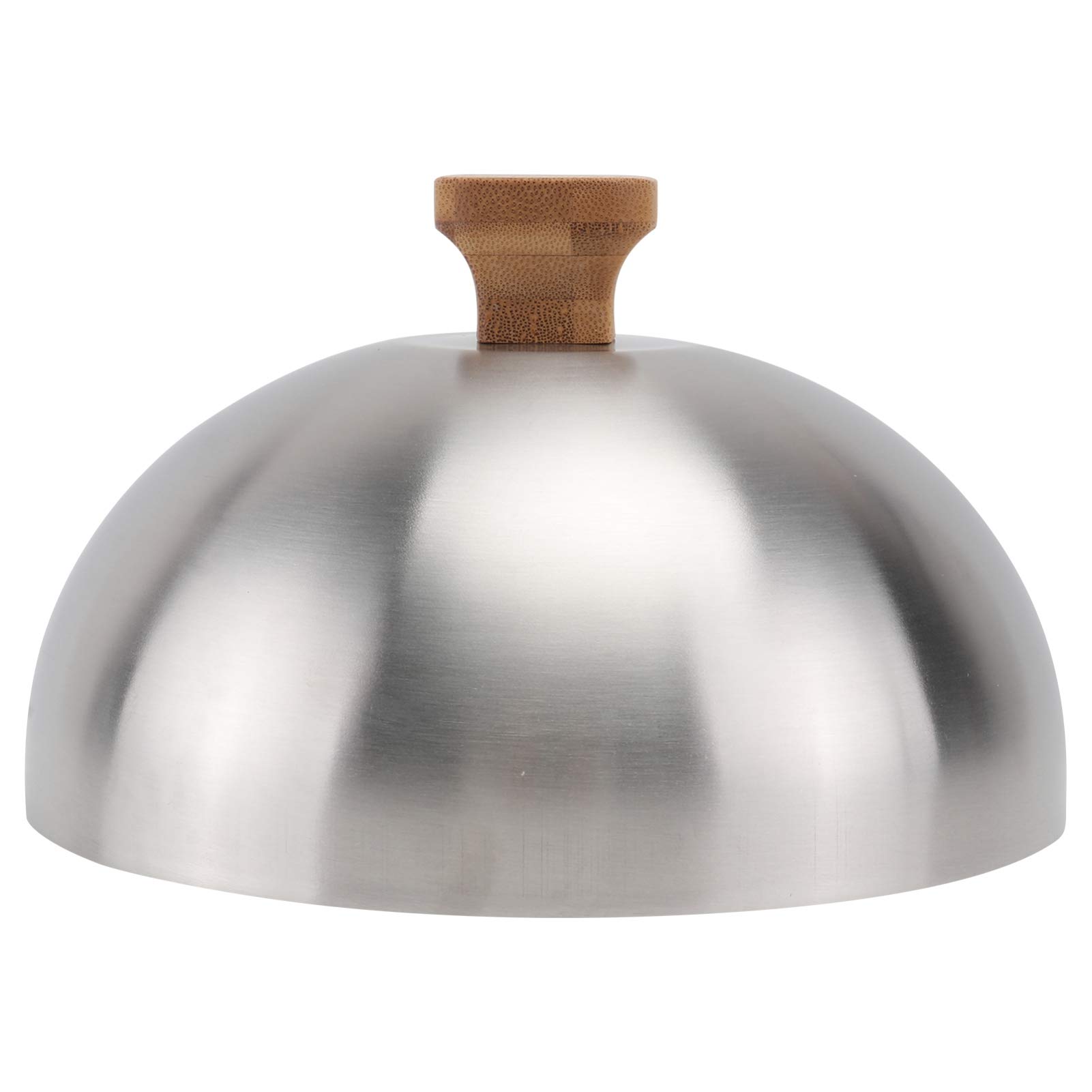 Premium Stainless Steel Cheese Melting Dome & Basting Cover - 20cm Round Steaming Lid for Burgers, Steaks & Griddle Cooking | Durable Kitchen Accessory for Perfect Melted Cheese & Juicy Meals | Ideal for BBQ, Restaurants & Home Chefs