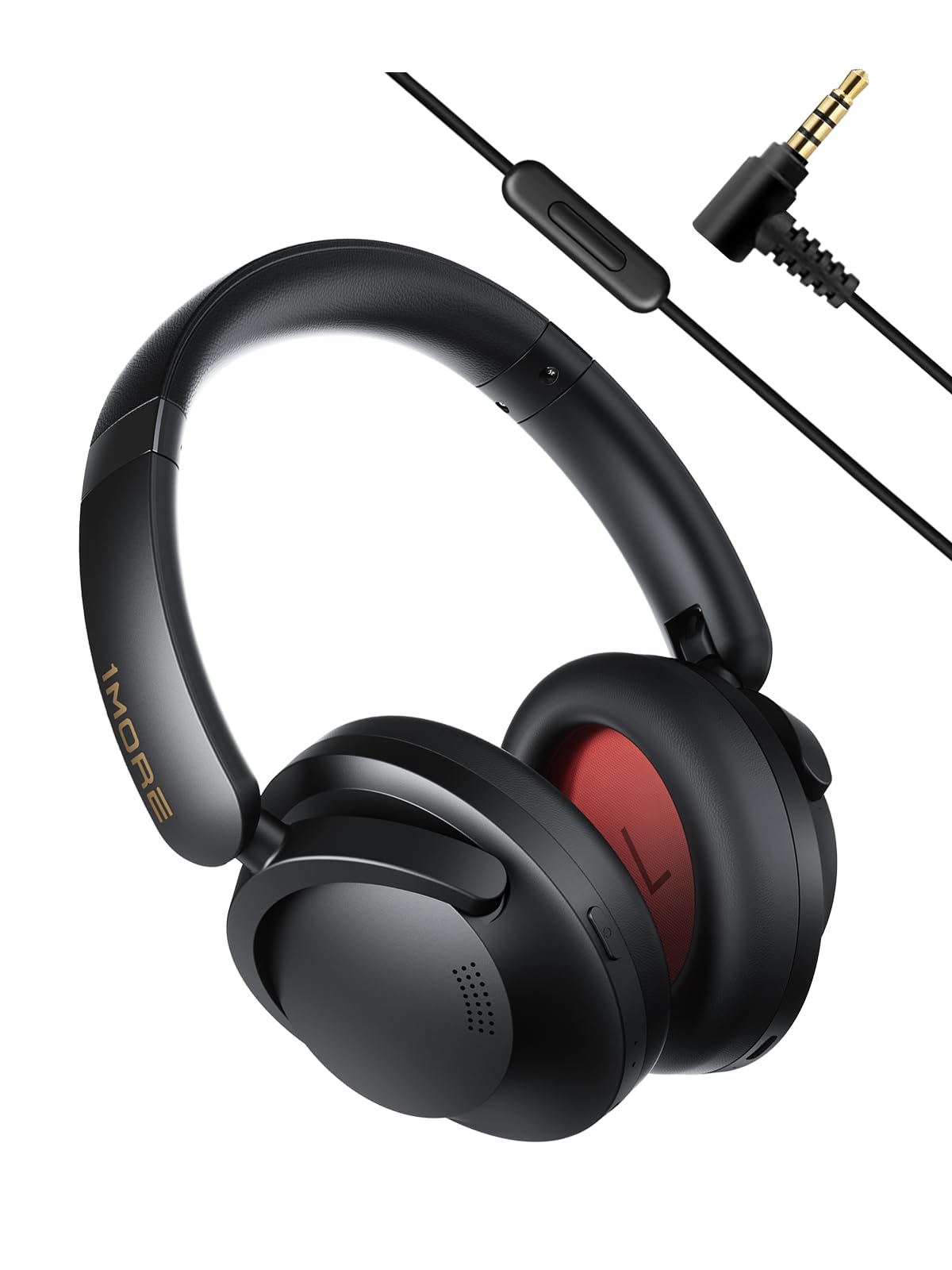 1MORE SonoFlow-Pro Wireless Noise Cancelling Headphones - Over Ear Bluetooth 5.4 Headset with LDAC Hi-Res Audio, 100H Battery Life, QuietMax ANC, Comfortable Fit for Travel, Work & Gaming - Clear Calls & Premium Sound Quality