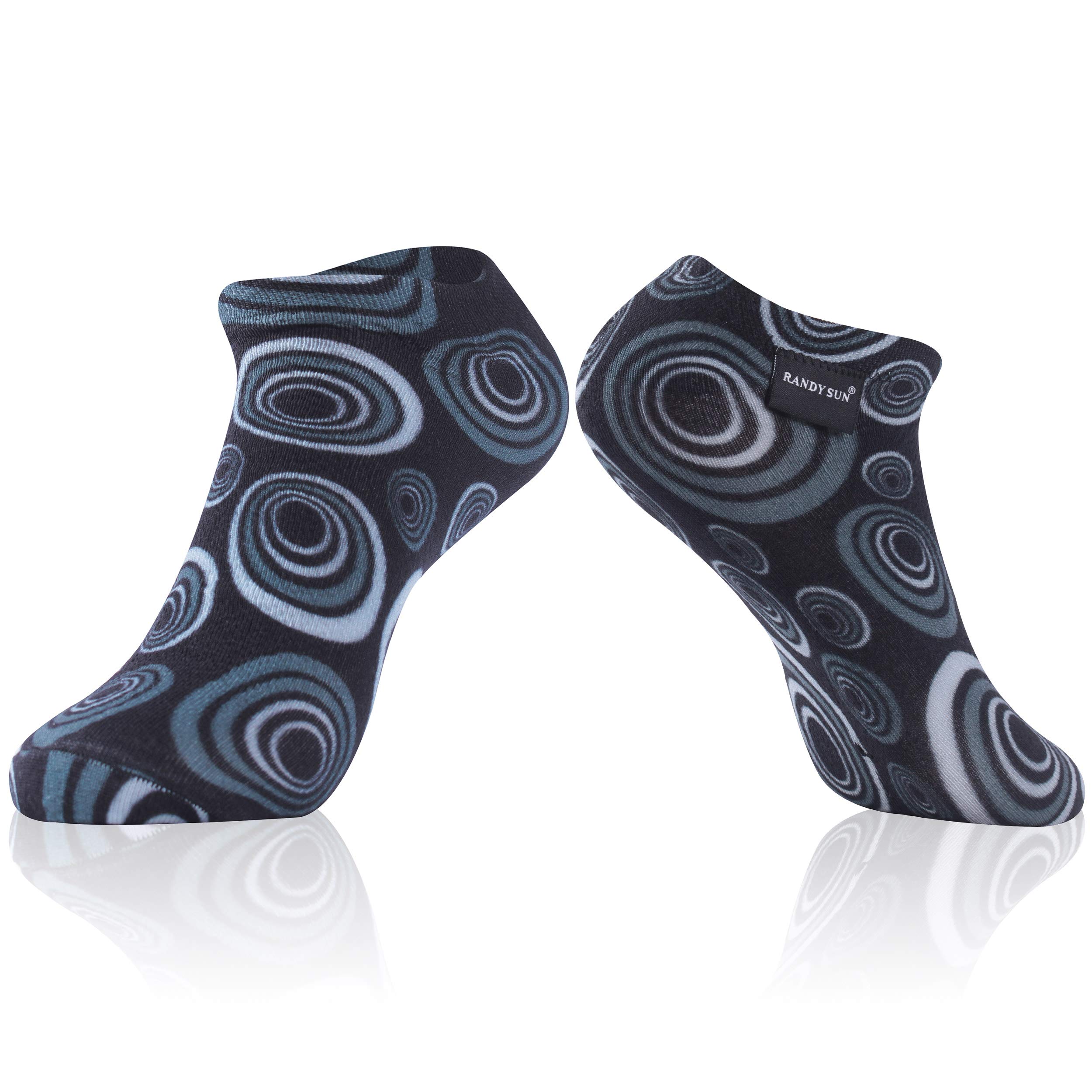 RANDY SUN Waterproof Socks for Men & Women - Breathable Ankle Socks for Cycling, Hunting, Fishing, Running - Stay Dry in Outdoor Adventures & Water Sports