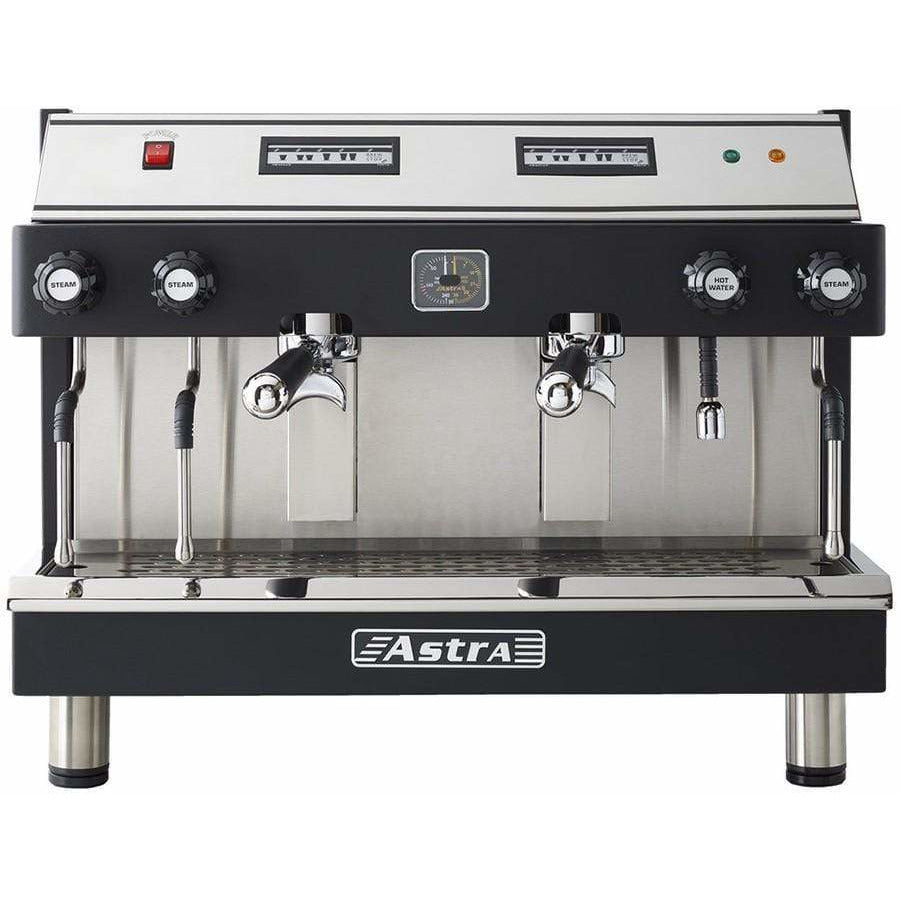 Astra MEGA II Automatic 2 Group Commercial Espresso Machine - Professional Coffee Maker for Cafes, Restaurants & Offices - High Capacity Brewing System