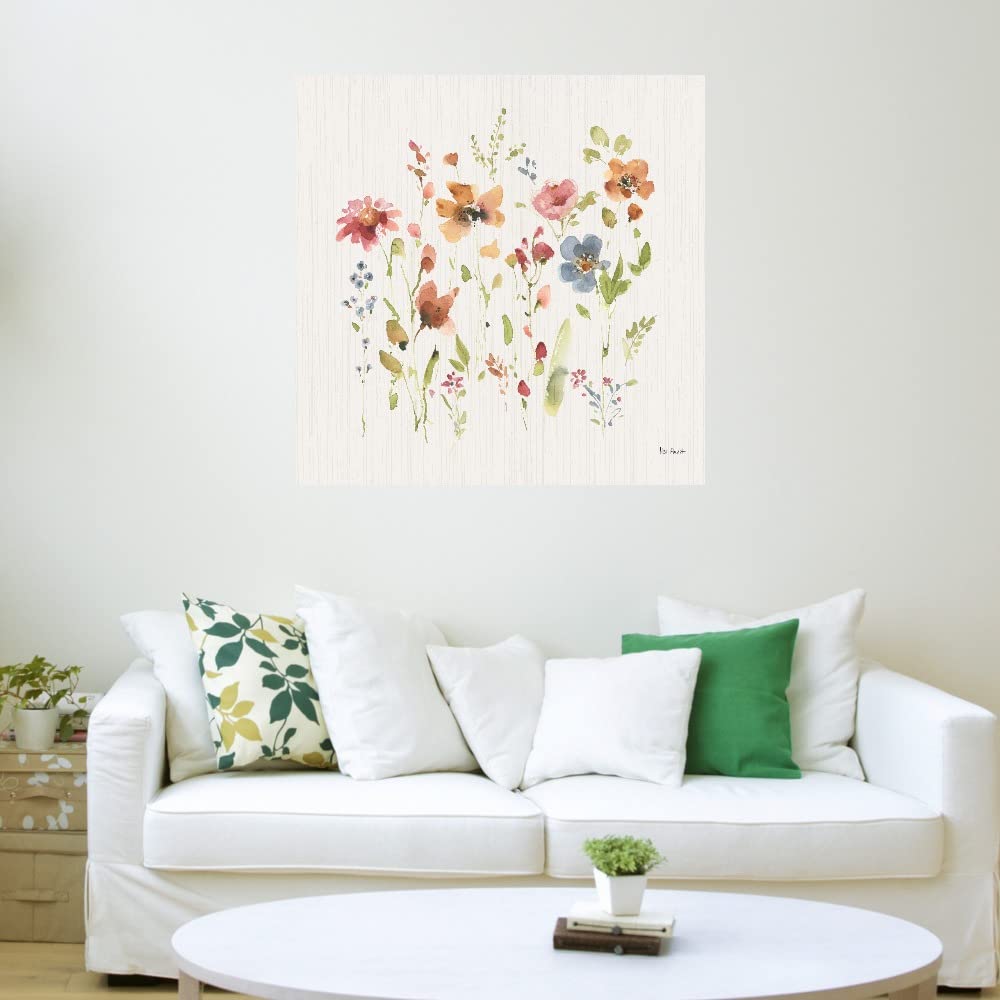 Time to Share VIII by Lisa Audit - Premium Fine Art Canvas Wall Decor for Living Room, Bedroom, Office & More - 37x37 Inch Ready-to-Hang Painting - Perfect for Home, Office & Commercial Spaces