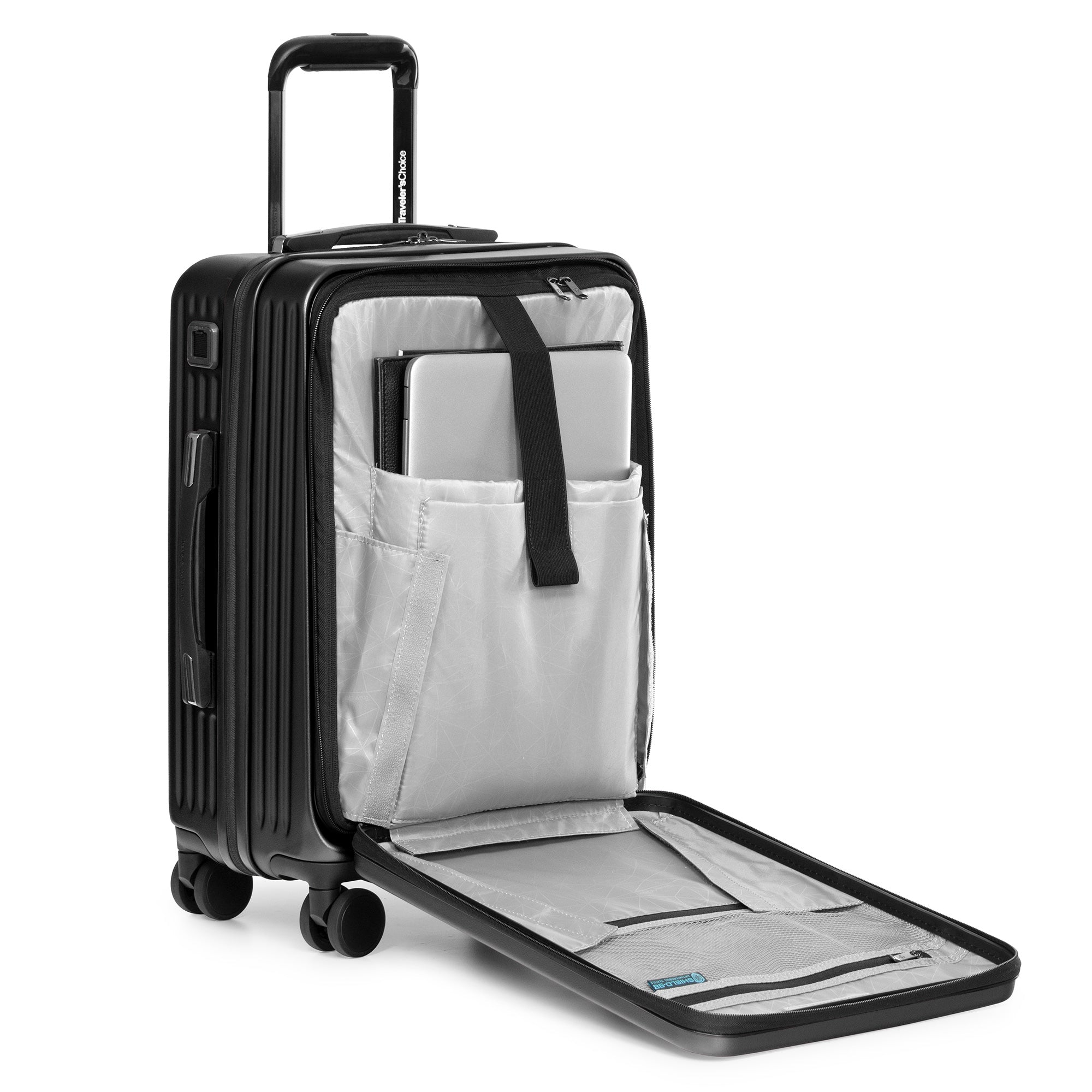 Mykel Front Pocket Carry On - Lightweight Travel Backpack with USB Charging Port for Men & Women - Perfect for Airplane, Business Trips & Commuting
