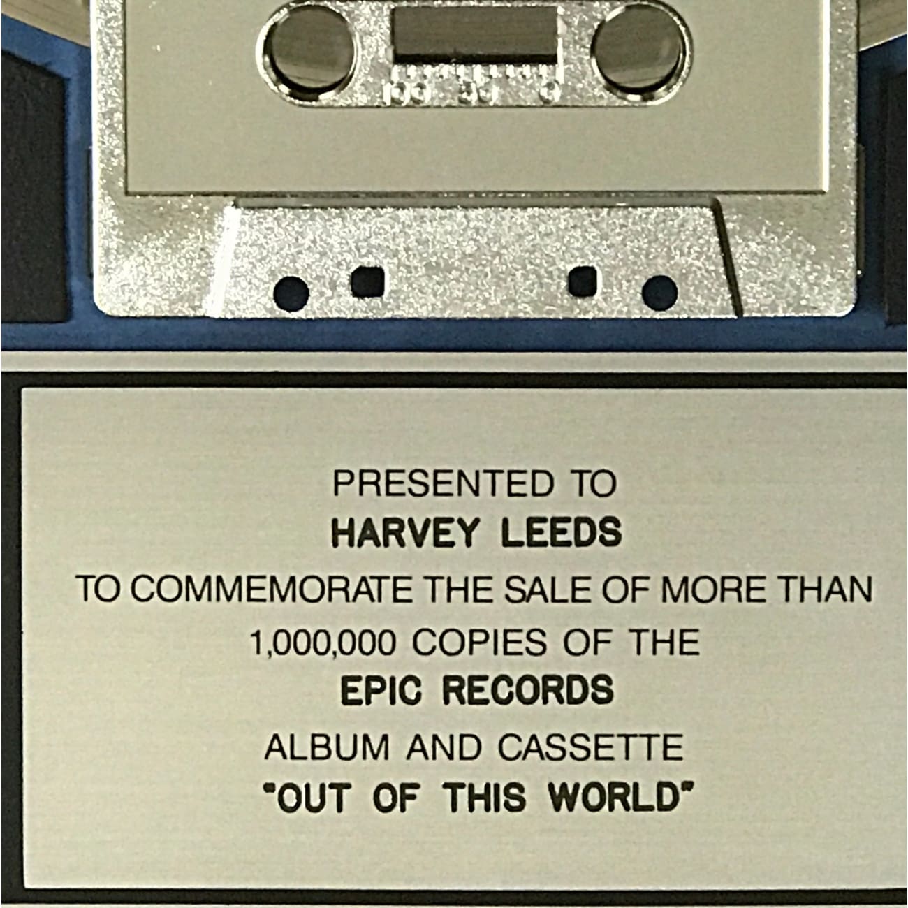 RIAA Platinum Album Award - Official Music Recognition Trophy for Europe & USA - Perfect for Music Awards, Fan Gifts & Collector Displays