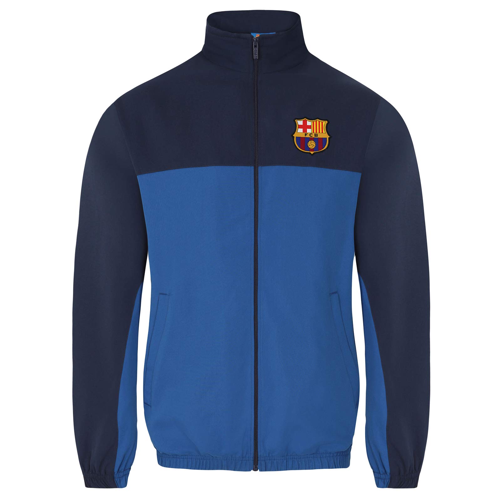FC Barcelona Official Soccer Gift Boys Jacket & Pants Tracksuit Set - Youth Football Training Outfit for Games & Fan Wear