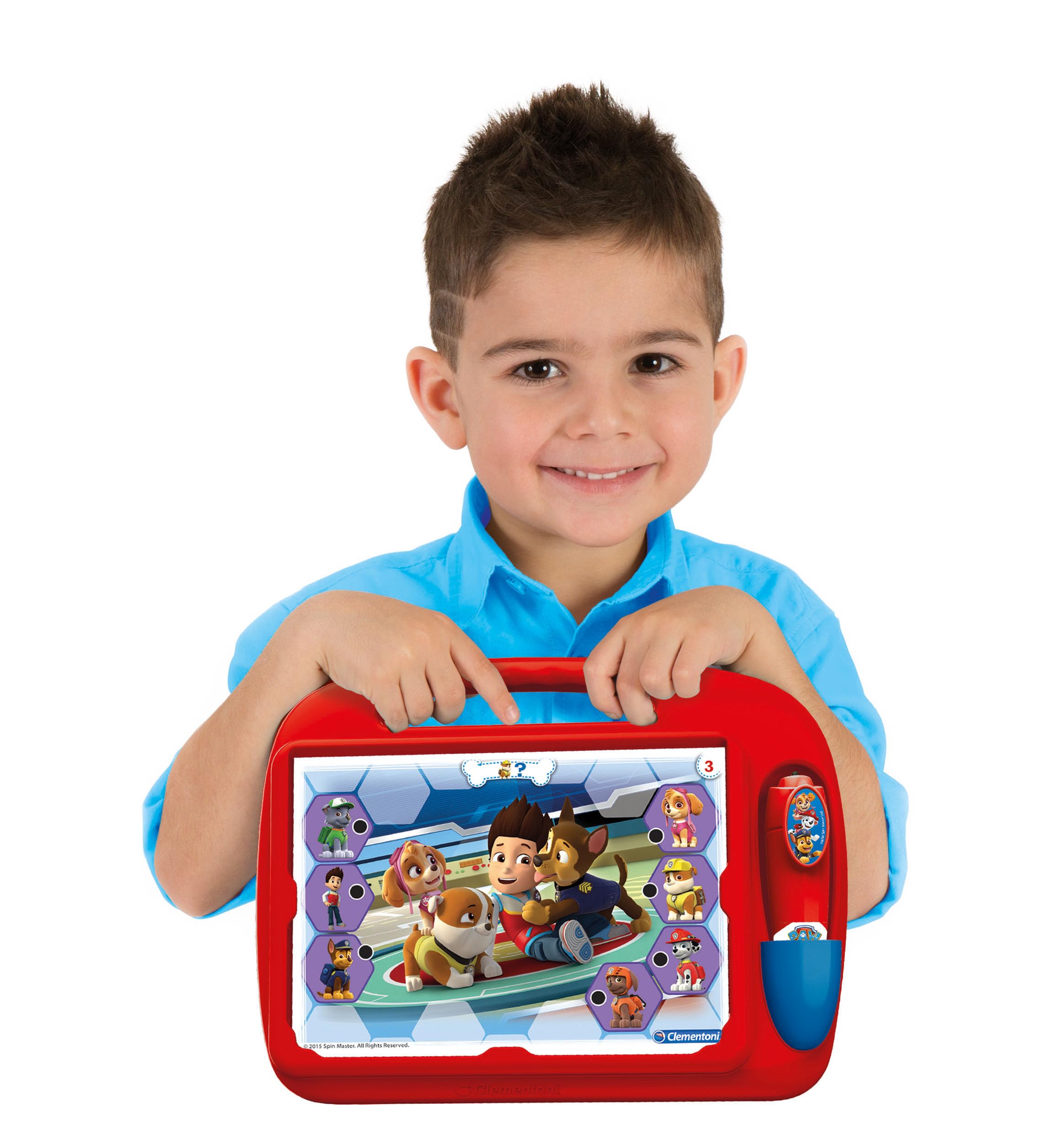 **Paw Patrol Travel Quiz Game for Kids - Educational Learning Toy with Electronic Pen, Ages 4+, Multilingual, Made in Italy - Perfect for Road Trips & Family Fun**