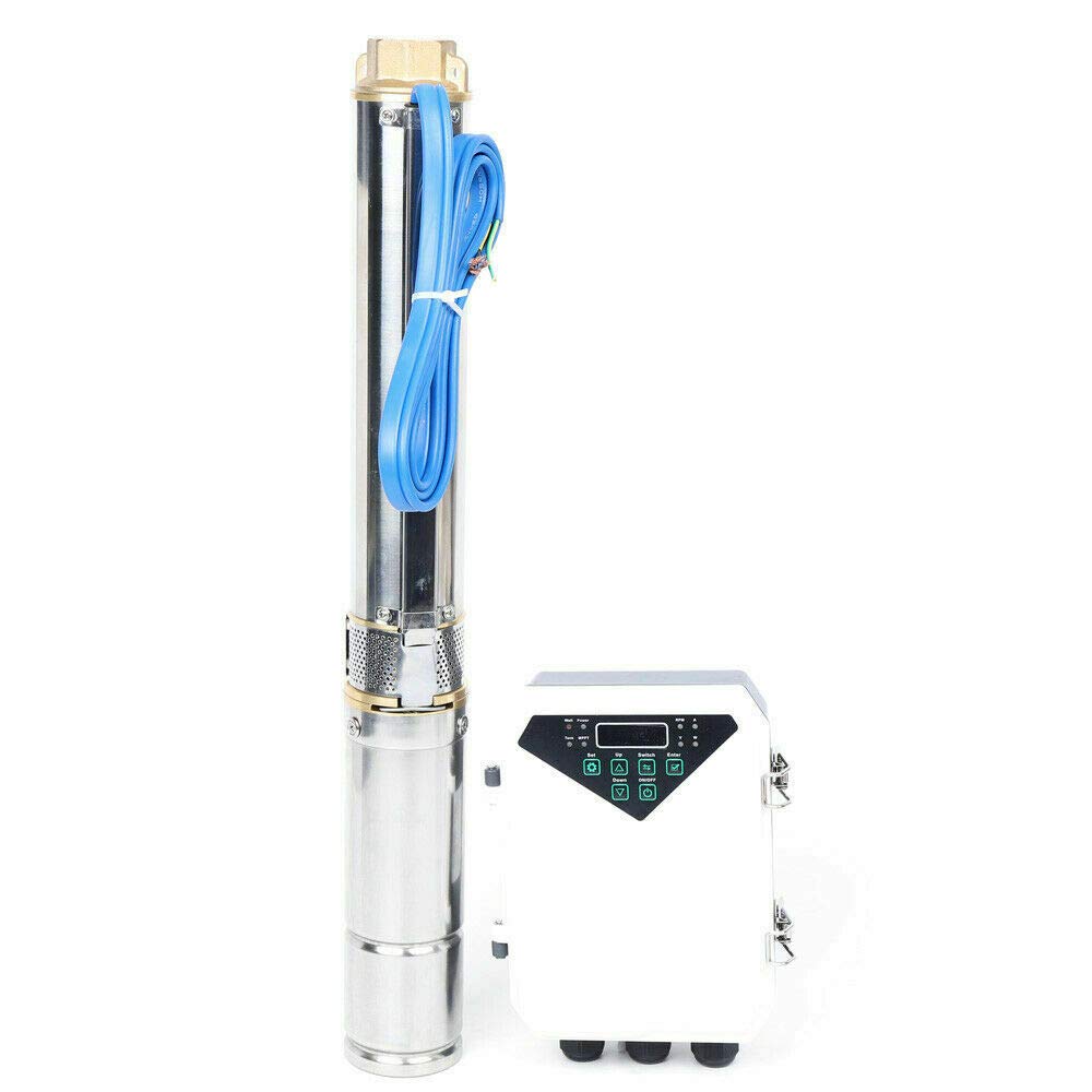 48V 400W Deep Well Submersible Solar Water Pump with MPPT Controller - 3