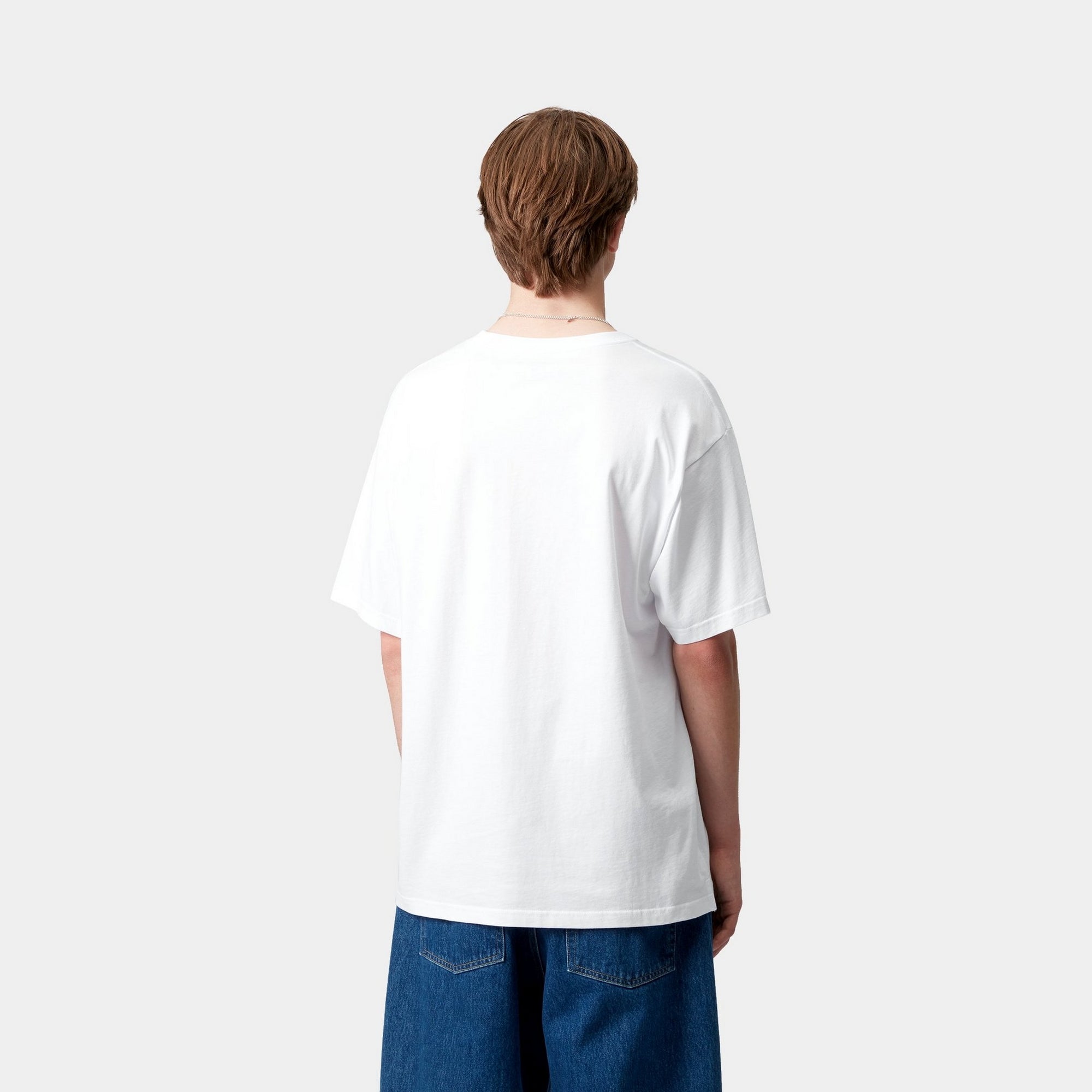 Madison T-Shirt for Men & Women - Soft Cotton Short Sleeve Tee in White & Black - Casual Wear, Street Style, Everyday Outfit