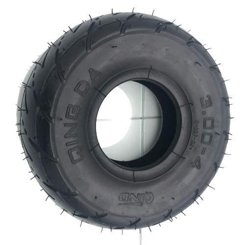 3.00-4 Tire with Tube for Electric & Gas Scooters - Compatible with Razor Pocket Rocket & Razor Electric Scooters - Perfect for Off-Road, Commuting & Urban Riding