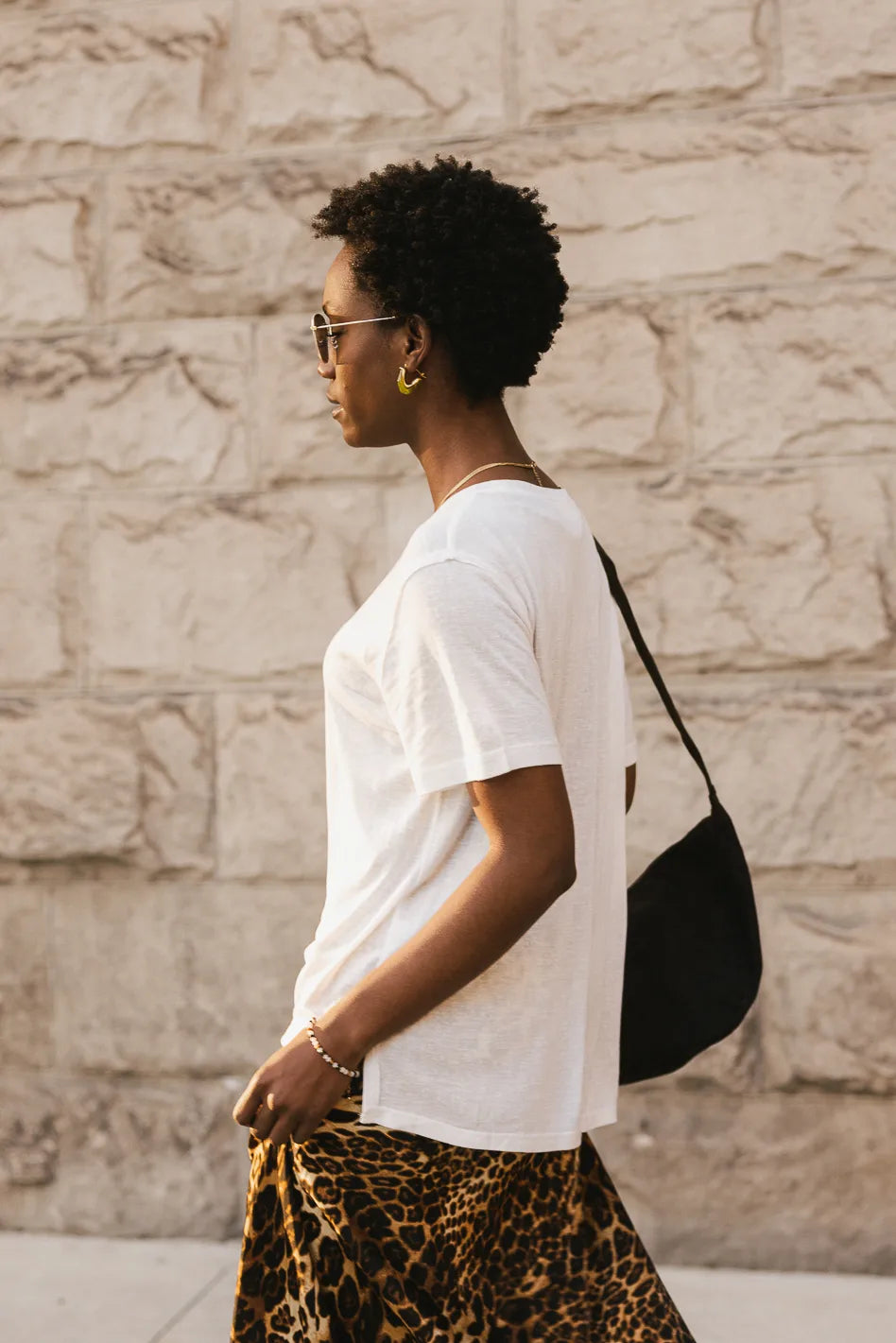 Miles Tee in Ivory - Soft Cotton T-Shirt for Men & Women | Casual & Comfortable Wear | Perfect for Everyday Outfits, Lounge, and Travel | FINAL SALE