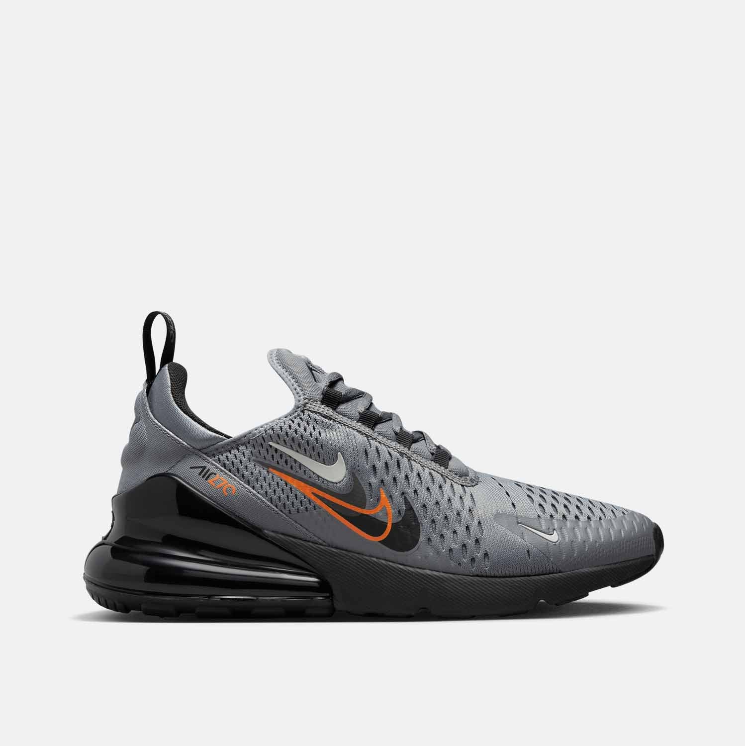Smoke Grey/Black/Bright Mandarin