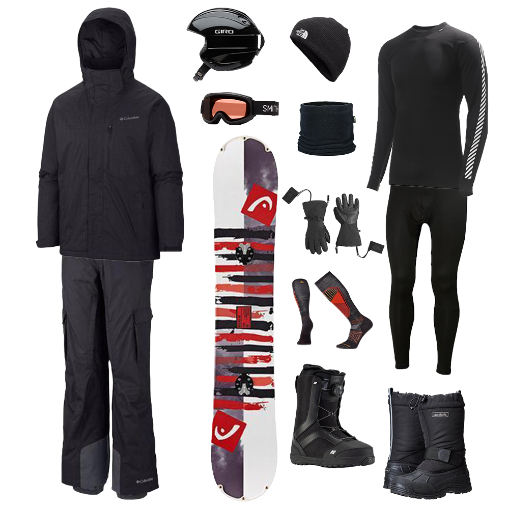 Columbia The Works Package - Men's Snowboard Jacket & Pants Set for Winter Sports & Outdoor Adventures